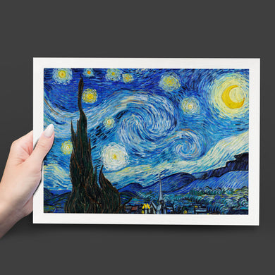 The Starry Night [Van Gogh] Art-Poster