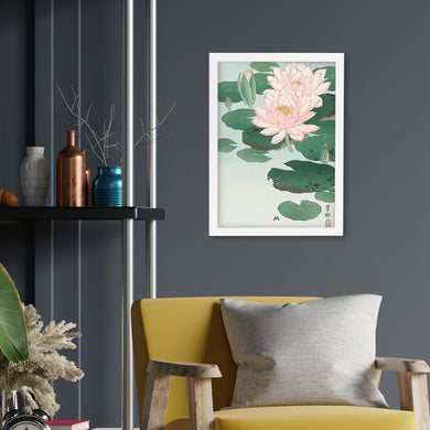 Water Lily [Ohara Koson] Art-Poster