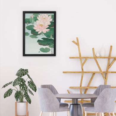 Water Lily [Ohara Koson] Art-Poster