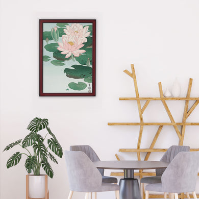 Water Lily [Ohara Koson] Art-Poster