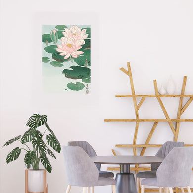 Water Lily [Ohara Koson] Art-Poster
