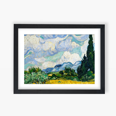 Wheat Field with Cypresses [Van Gogh] Art-Poster