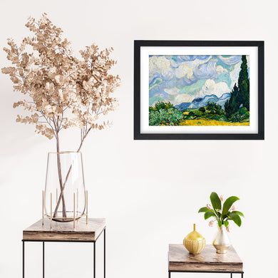 Wheat Field with Cypresses [Van Gogh] Art-Poster