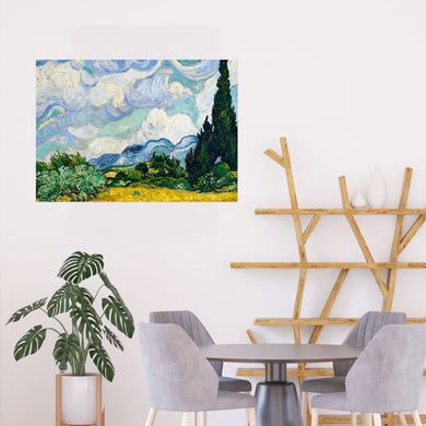 Wheat Field with Cypresses [Van Gogh] Art-Poster