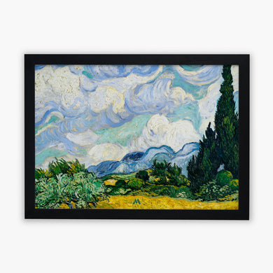 Wheat Field with Cypresses [Van Gogh] Art-Poster