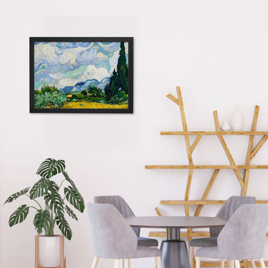 Wheat Field with Cypresses [Van Gogh] Art-Poster