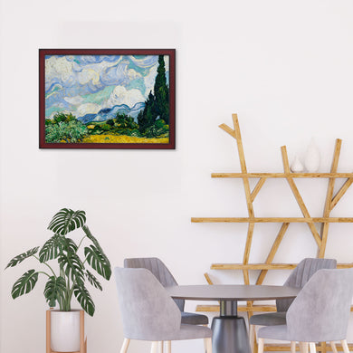 Wheat Field with Cypresses [Van Gogh] Art-Poster