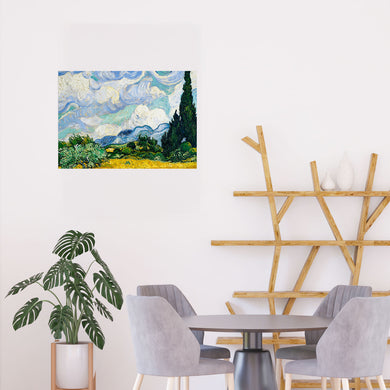 Wheat Field with Cypresses [Van Gogh] Art-Poster
