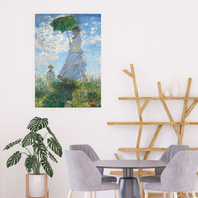 Woman with a Parasol [Claude Monet] Art-Poster