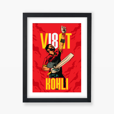 Virat King Kohli Art-Poster