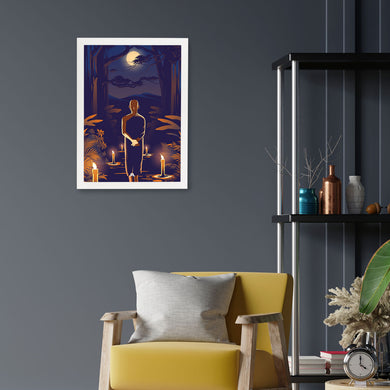 Buddha in Solitude Art-Poster