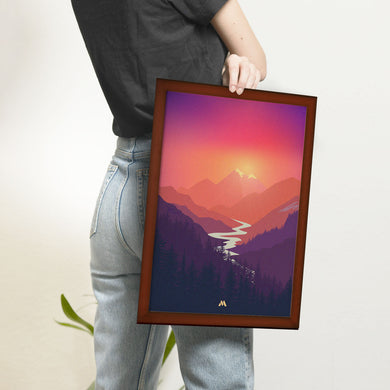 Sunrise Valley Art-Poster