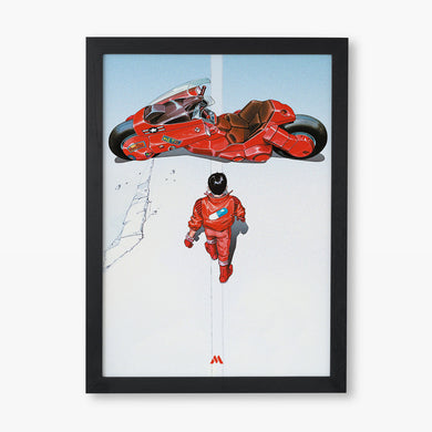 Akira - Kaneda's Bike Art-Poster