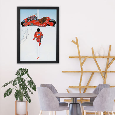 Akira - Kaneda's Bike Art-Poster