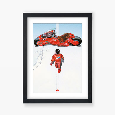 Akira - Kaneda's Bike Art-Poster