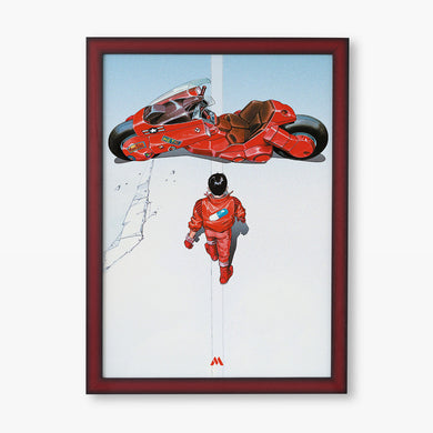 Akira - Kaneda's Bike Art-Poster