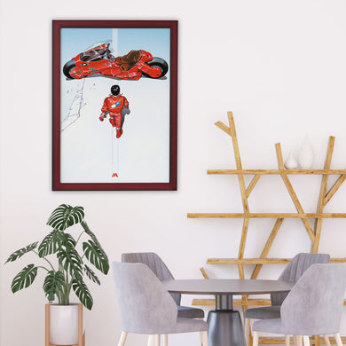 Akira - Kaneda's Bike Art-Poster