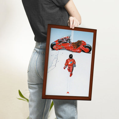 Akira - Kaneda's Bike Art-Poster