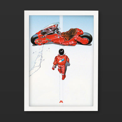 Akira - Kaneda's Bike Art-Poster