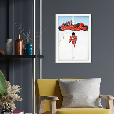 Akira - Kaneda's Bike Art-Poster