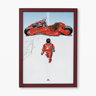 Akira - Kaneda's Bike Art-Poster