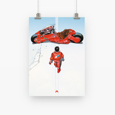 Akira - Kaneda's Bike Art-Poster