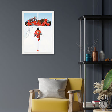 Akira - Kaneda's Bike Art-Poster