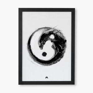 Alien - Yin and Yang Art Poster