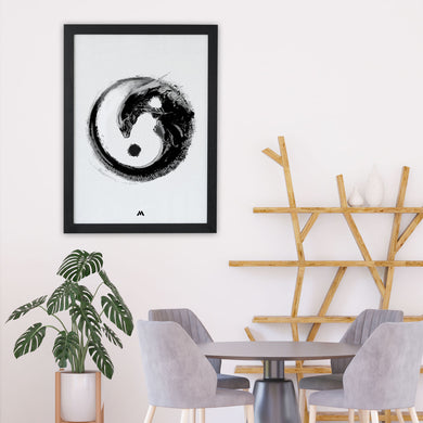 Alien - Yin and Yang Art-Poster