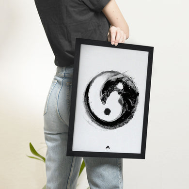 Alien - Yin and Yang Art-Poster