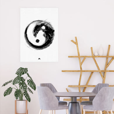 Alien - Yin and Yang Art-Poster