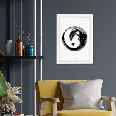 Alien - Yin and Yang Art-Poster