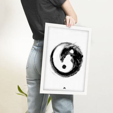 Alien - Yin and Yang Art-Poster