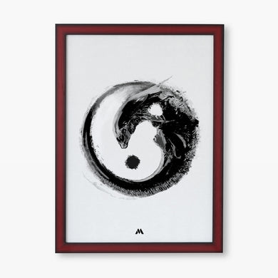 Alien - Yin and Yang Art-Poster