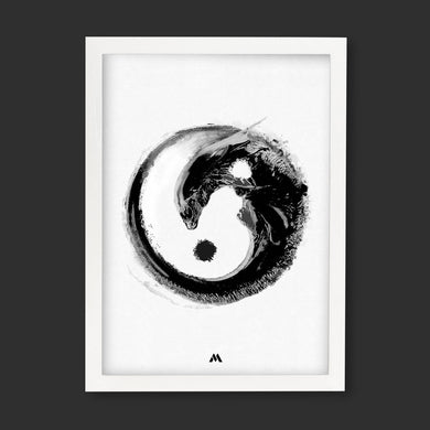 Alien - Yin and Yang Art-Poster