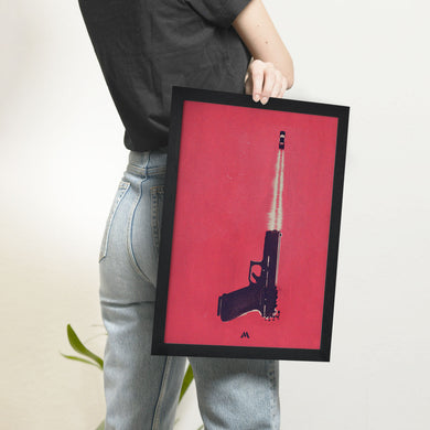 Baby Driver Art-Poster