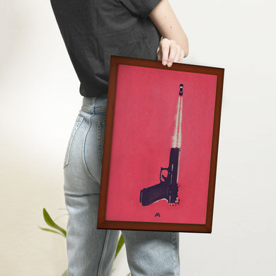 Baby Driver Art-Poster