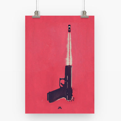 Baby Driver Art-Poster