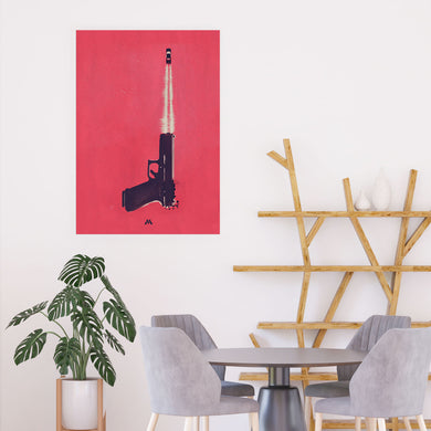 Baby Driver Art-Poster