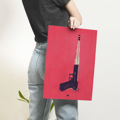 Baby Driver Art-Poster