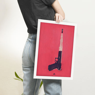 Baby Driver Art-Poster