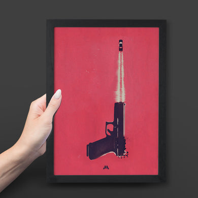 Baby Driver Art-Poster