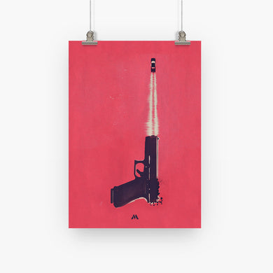 Baby Driver Art-Poster