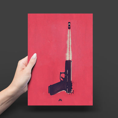 Baby Driver Art-Poster