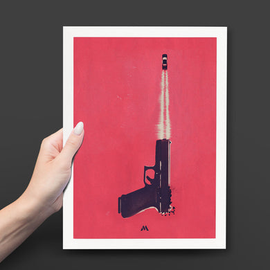 Baby Driver Art-Poster