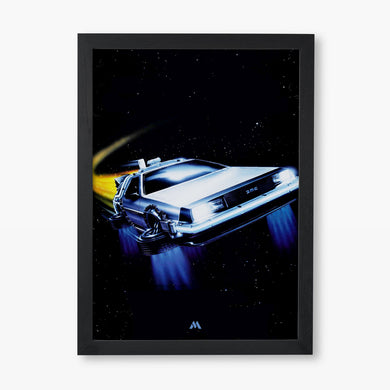 Back to the Future FluxMobile Art-Poster