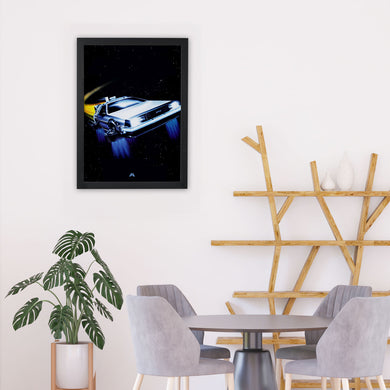 Back to the Future FluxMobile Art-Poster