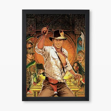 Indiana Jones - Raiders of the Lost Ark Art Poster