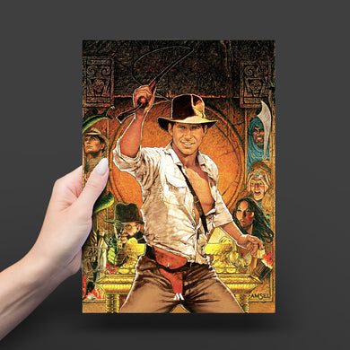 Indiana Jones - Raiders of the Lost Ark Art Poster