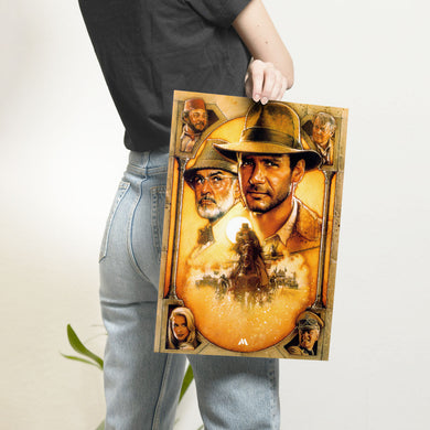 Indiana Jones and the Last Crusade Art-Poster